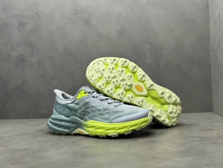 Giày Hoka Speedgoat 5 - Grey Olive Mint