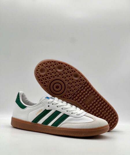 ADIDAS SAMBA - WHITE GREEN