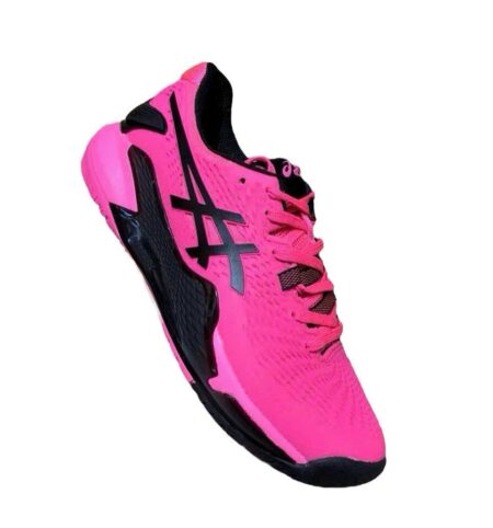 ASICS GEL RESOLUTION 9 - CLAY PINK BLACK