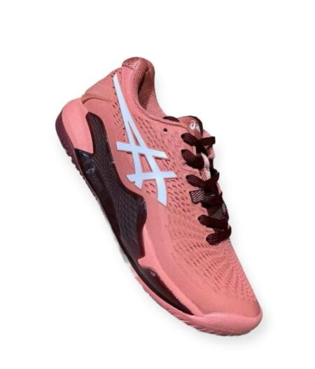 ASICS GEL RESOLUTION 9 - LIGHT GARNET/ANTIQUE RED