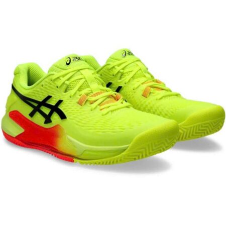 ASICS GEL RESOLUTION 9 - PARIS SAFETY YELLOW/BLACK